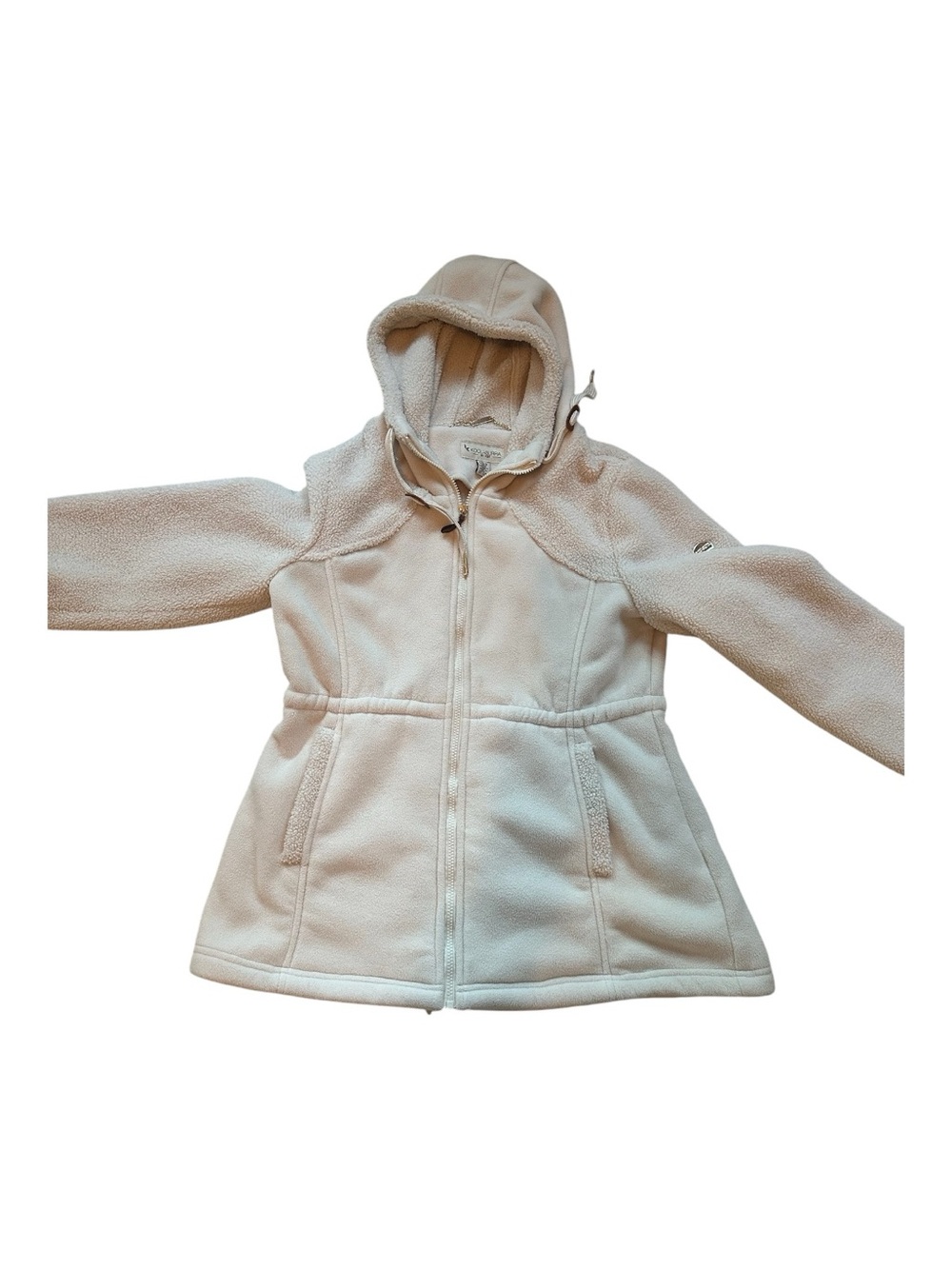 Ugg Cream Hooded Fleece Jacket